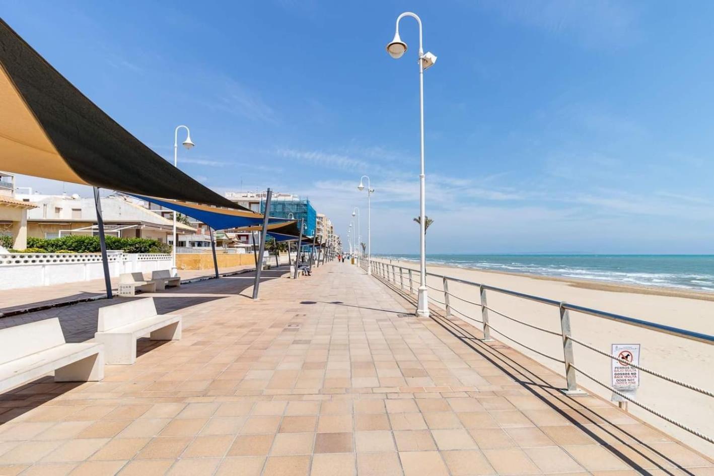 Excelente Apartamento Vacacional En Guardamar A Unos Pasos De La Playa, Calle Paraguay Guardamar del Segura Zewnętrze zdjęcie