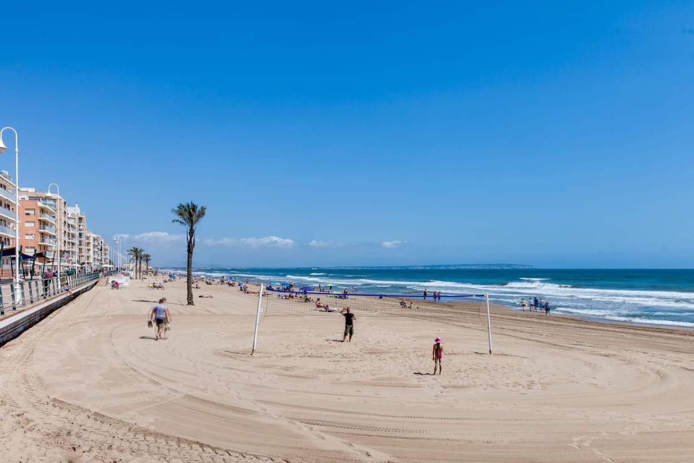 Excelente Apartamento Vacacional En Guardamar A Unos Pasos De La Playa, Calle Paraguay Guardamar del Segura Zewnętrze zdjęcie